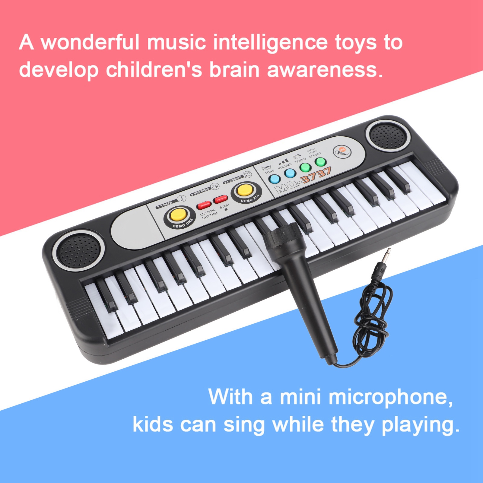 Musical Instrument Names - 37-Tasten Elektrisches Digitales Keyboard Klavier Musikinstrument