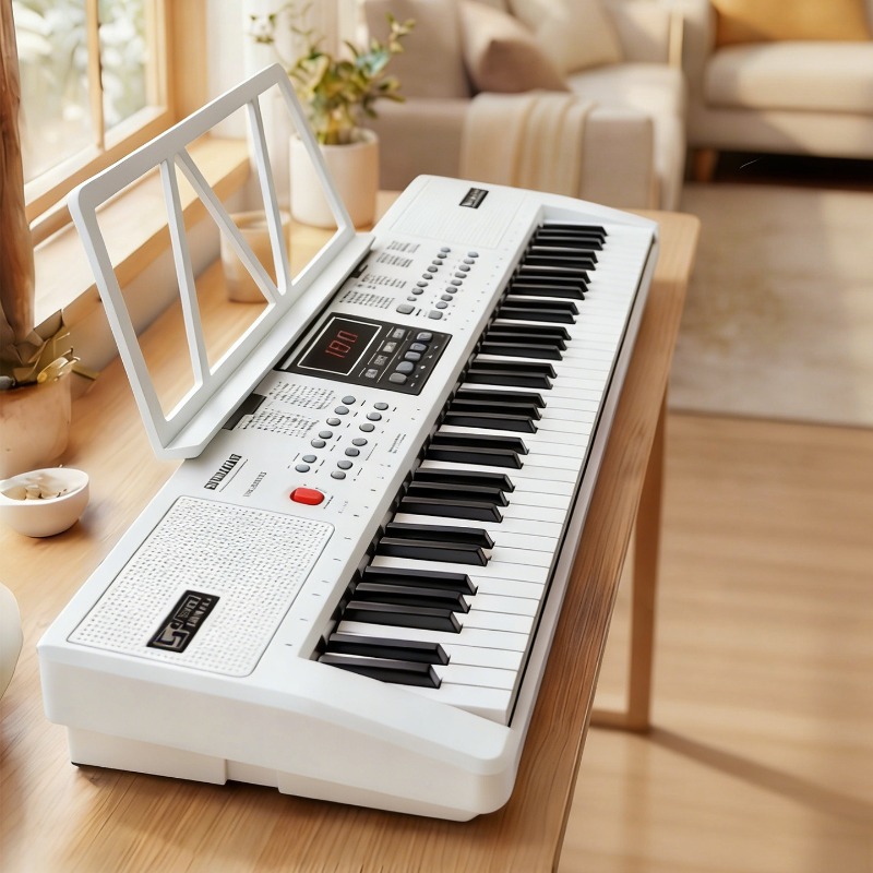 Musical Instruments Names - Elektronisches Keyboard mit 61 Tasten, Multifunktionales
