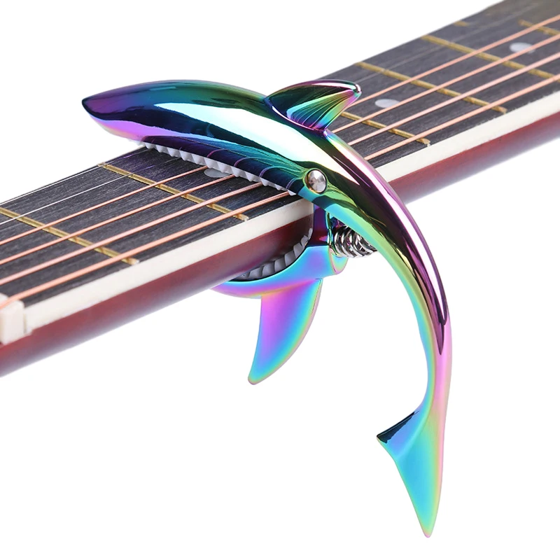 Acoustic Guitar Dreadnought - Metall-Gitarren-Capo aus Zinklegierung für Bass-, Akustik-
