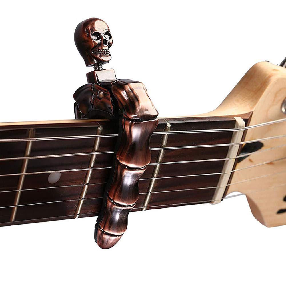 Gitarren-Capo Totenkopf-Capo f – Acoustic Guitar Dreadnought Bewertung und Preis