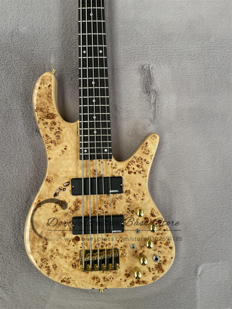 5 Saiten Bassgitarre Fode Bass – Bass Guitar Fretless Bewertung und Preis