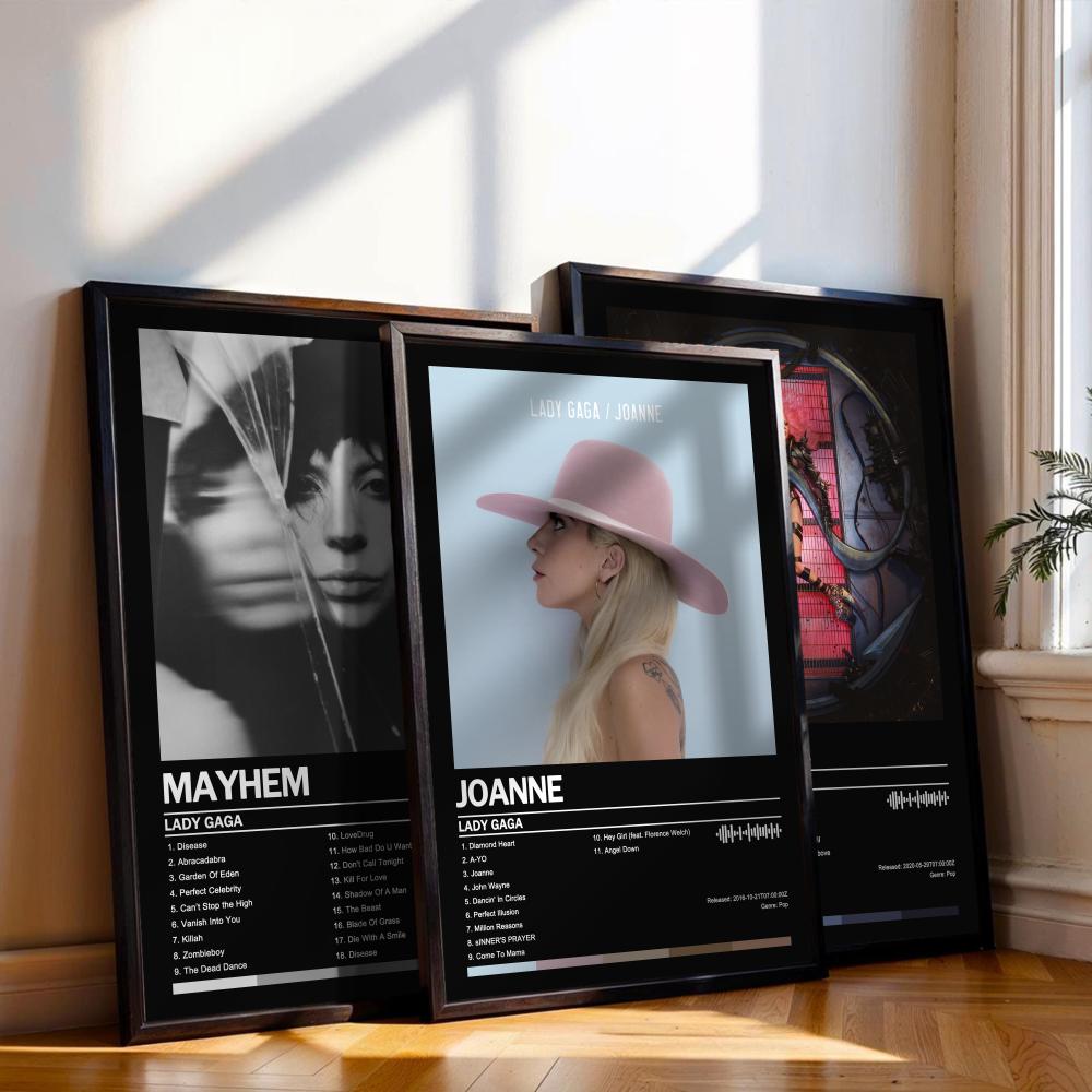 Lady Gaga Poster, Musikalbum-C – Musical Instrument Painting Bewertung und Preis