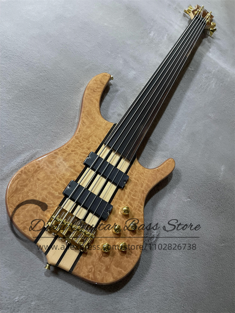 6-Saiten-Bassgitarre, fretless – Bass Guitar Fretless Bewertung und Preis