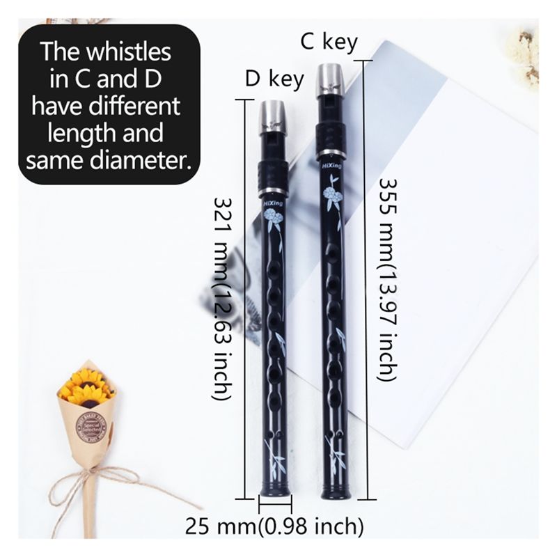 ABLB-6 Löcher Irish Tin Penny  – Tin Whistle Flute Bewertung und Preis