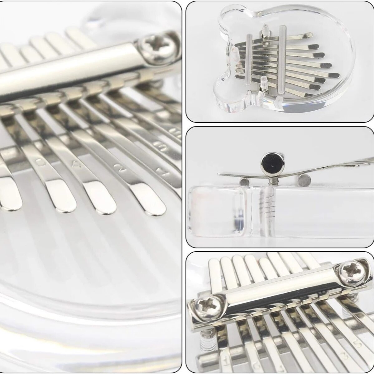 Miwayer 8-Tasten-Mini-Kalimba, – Musical Instrument Names Bewertung und Preis