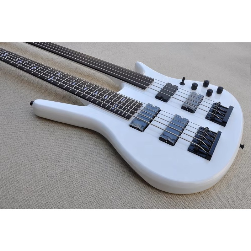 Doppelhals 4+5 Saiten Elektris – Bass Guitar Fretless Bewertung und Preis