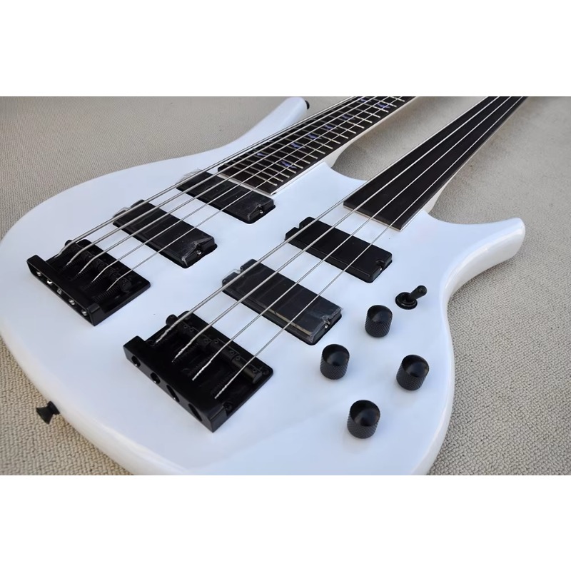 Doppelhals 4+5 Saiten Elektris – Bass Guitar Fretless Bewertung und Preis