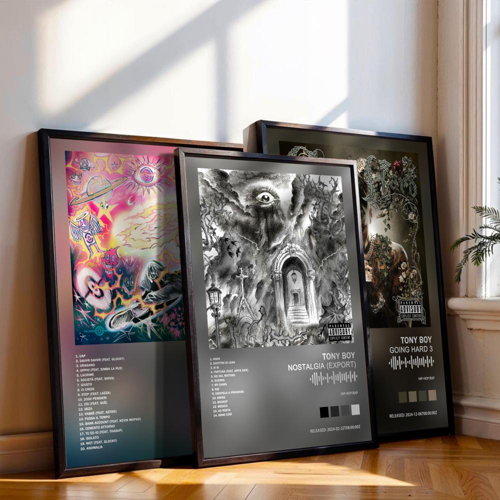 Tony Boy Poster Musik Album Co – Musical Instrument Painting Bewertung und Preis