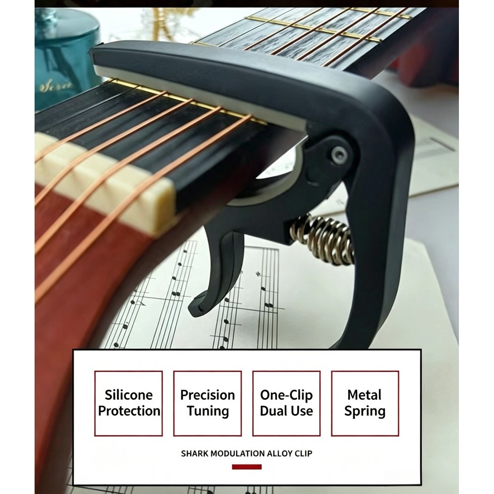 2-in-1 Gitarren-Capo mit Saite – Acoustic Guitar Dreadnought Bewertung und Preis