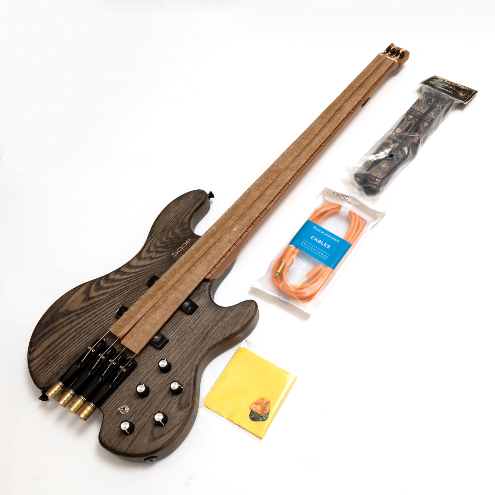 Kopfloser 4-Saiten-Bassgitarre – Bass Guitar Fretless Bewertung und Preis