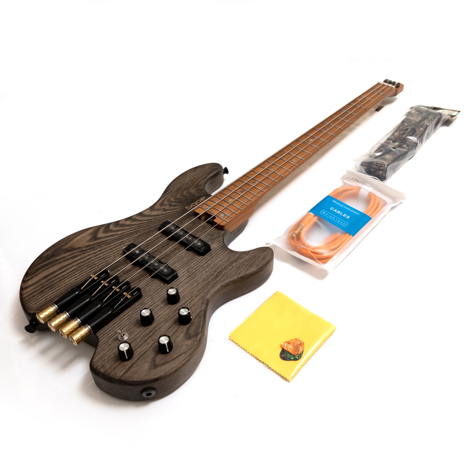 Kopfloser 4-Saiten-Bassgitarre – Bass Guitar Fretless Bewertung und Preis