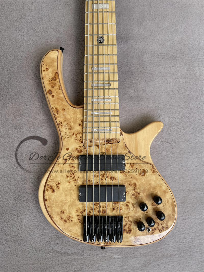 6-Saiten-Bassgitarre DeOl Bass – Bass Guitar Fretless Bewertung und Preis