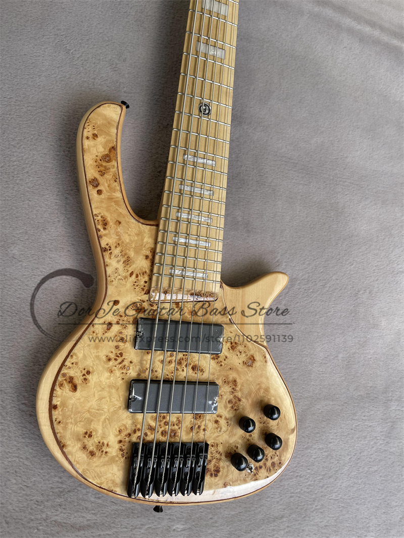 6-Saiten-Bassgitarre DeOl Bass – Bass Guitar Fretless Bewertung und Preis