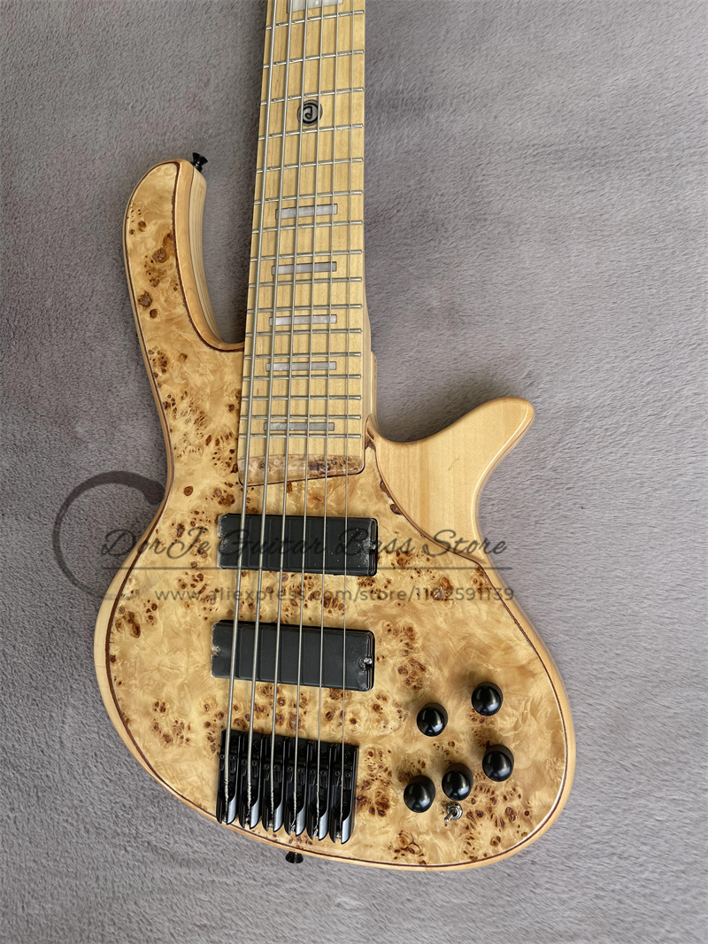 6-Saiten-Bassgitarre DeOl Bass – Bass Guitar Fretless Bewertung und Preis