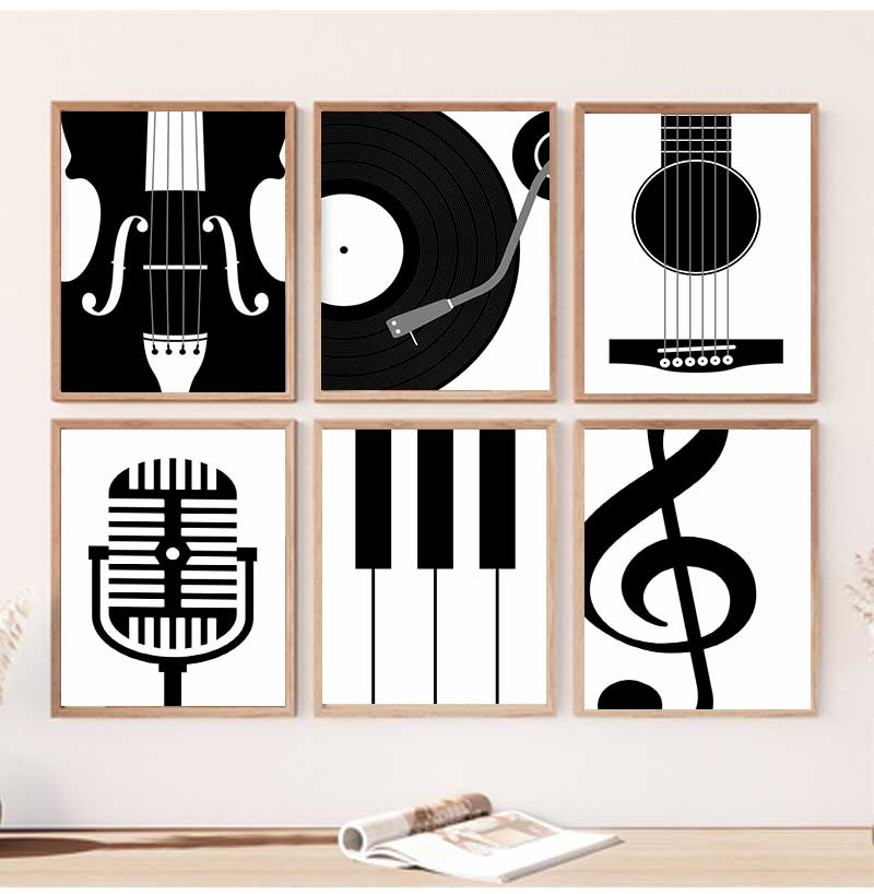 Minimalistische Instrumentenpo – Picture Of Musical Instrument Bewertung und Preis