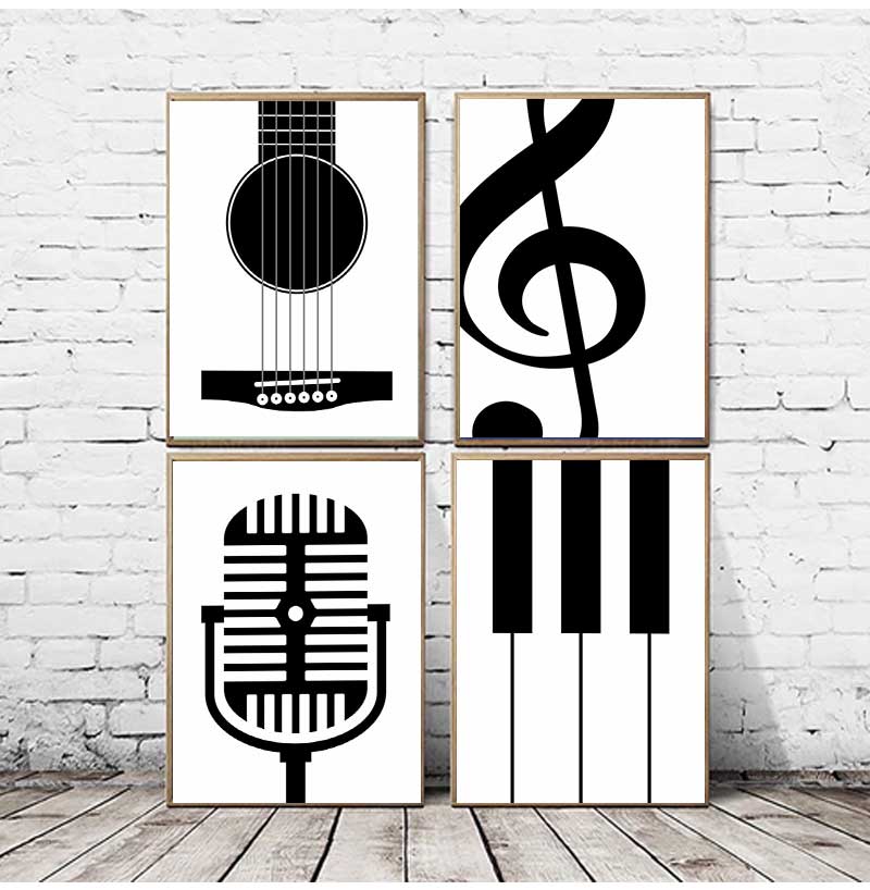 Minimalistische Instrumentenpo – Picture Of Musical Instrument Bewertung und Preis