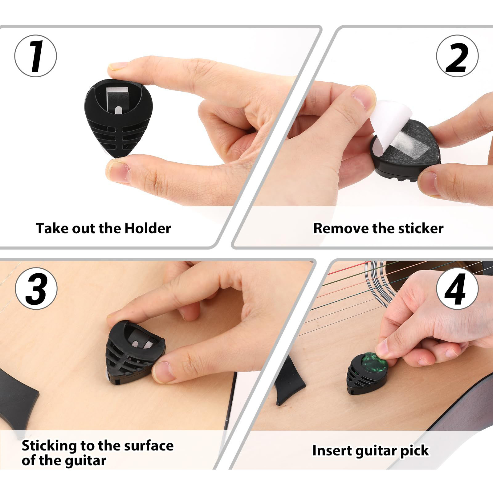 10 stücke Gitarre Picks & 1 st – Acoustic Guitar Dreadnought Bewertung und Preis