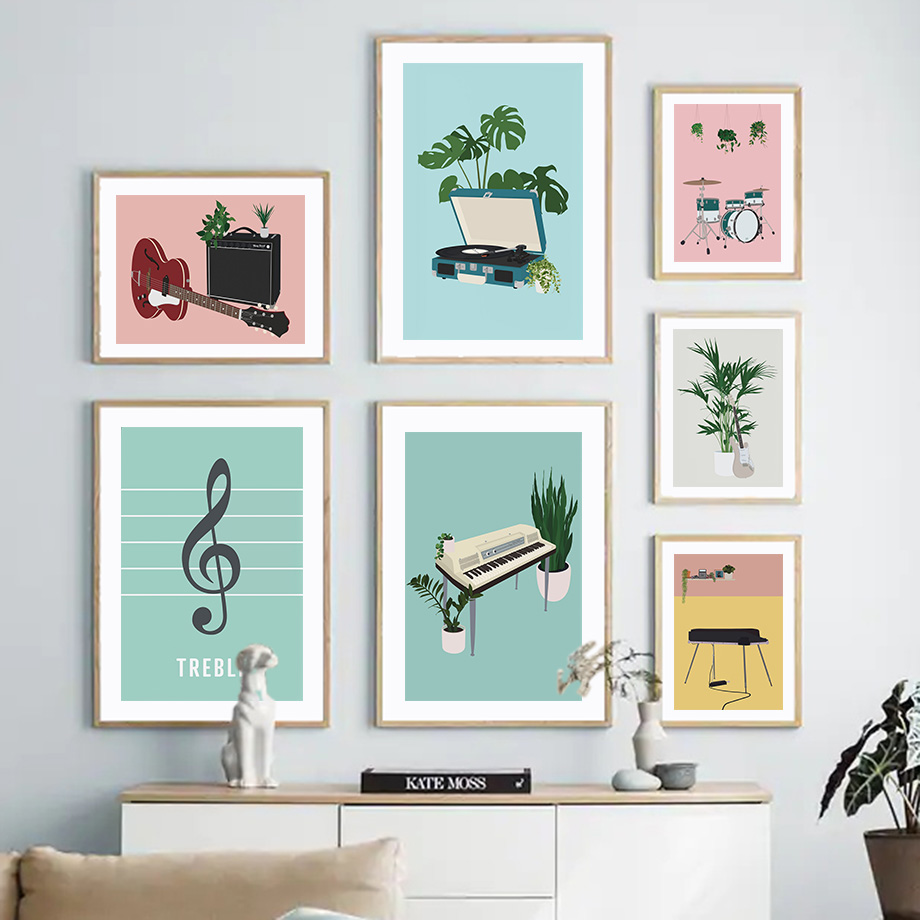 1 Stück rahmenloses Musikinstr – Picture Of Musical Instrument Bewertung und Preis