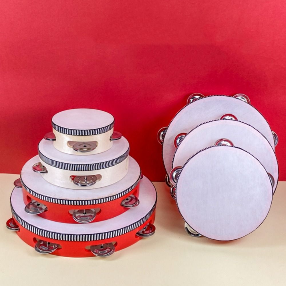 4/6/8/10 Zoll Handtrommel Holz – Musical Instrument Tambourine Bewertung und Preis