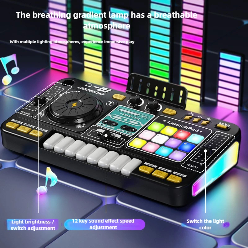 Kid DJ Mixer mit Mikrofon Elek – Musical Instruments Names Bewertung und Preis