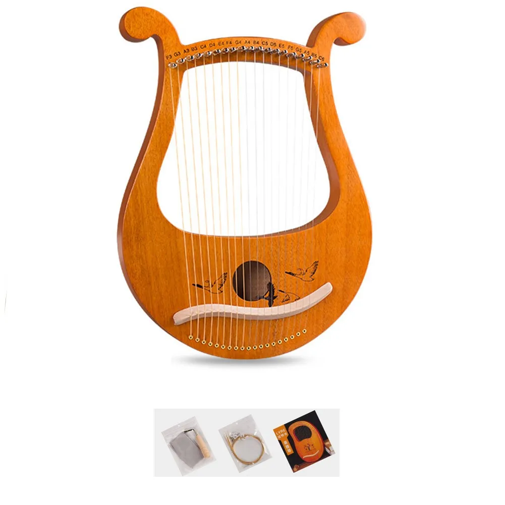 Hochwertiges 19-saitiges Lyra- – Musical Instrument Names Bewertung und Preis