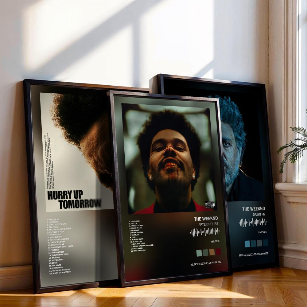 The Weeknd Poster Musik Album  – Musical Instrument Painting Bewertung und Preis