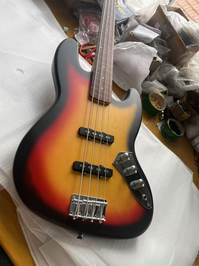 Kostenlose Lieferung hochwerti – Bass Guitar Fretless Bewertung und Preis